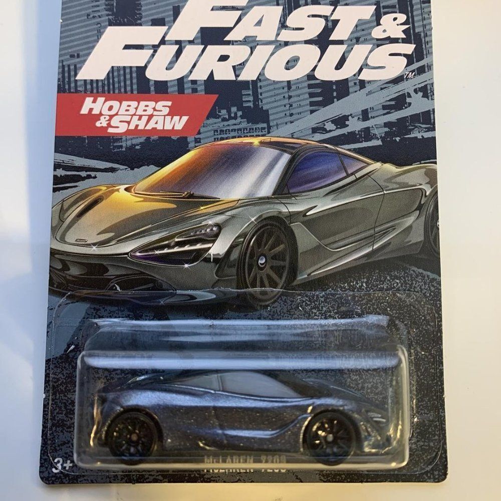 Hot Wheels Fast & Furious McLaren 720S Gray